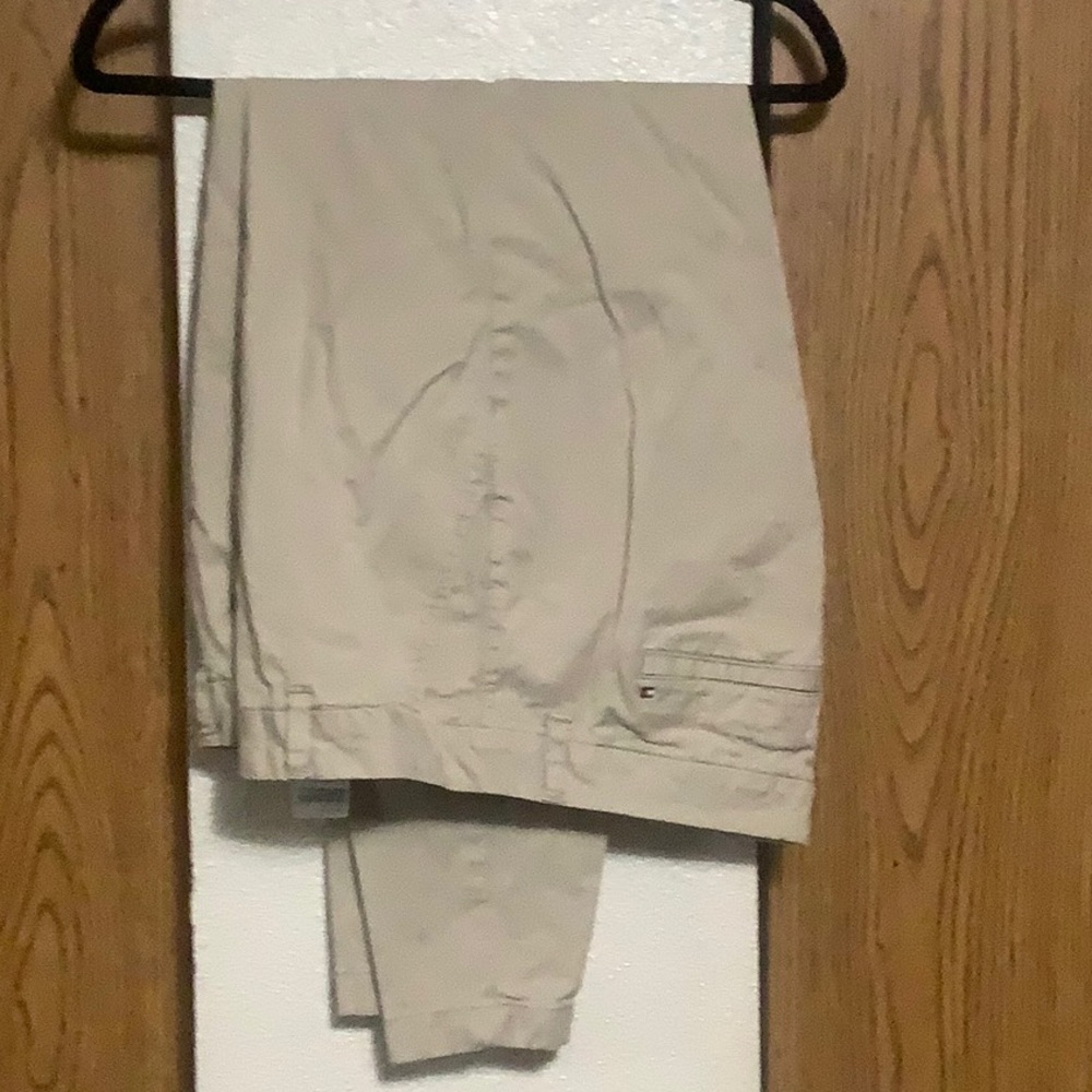 Tommy Hilfiger Beige Straight Leg Pants